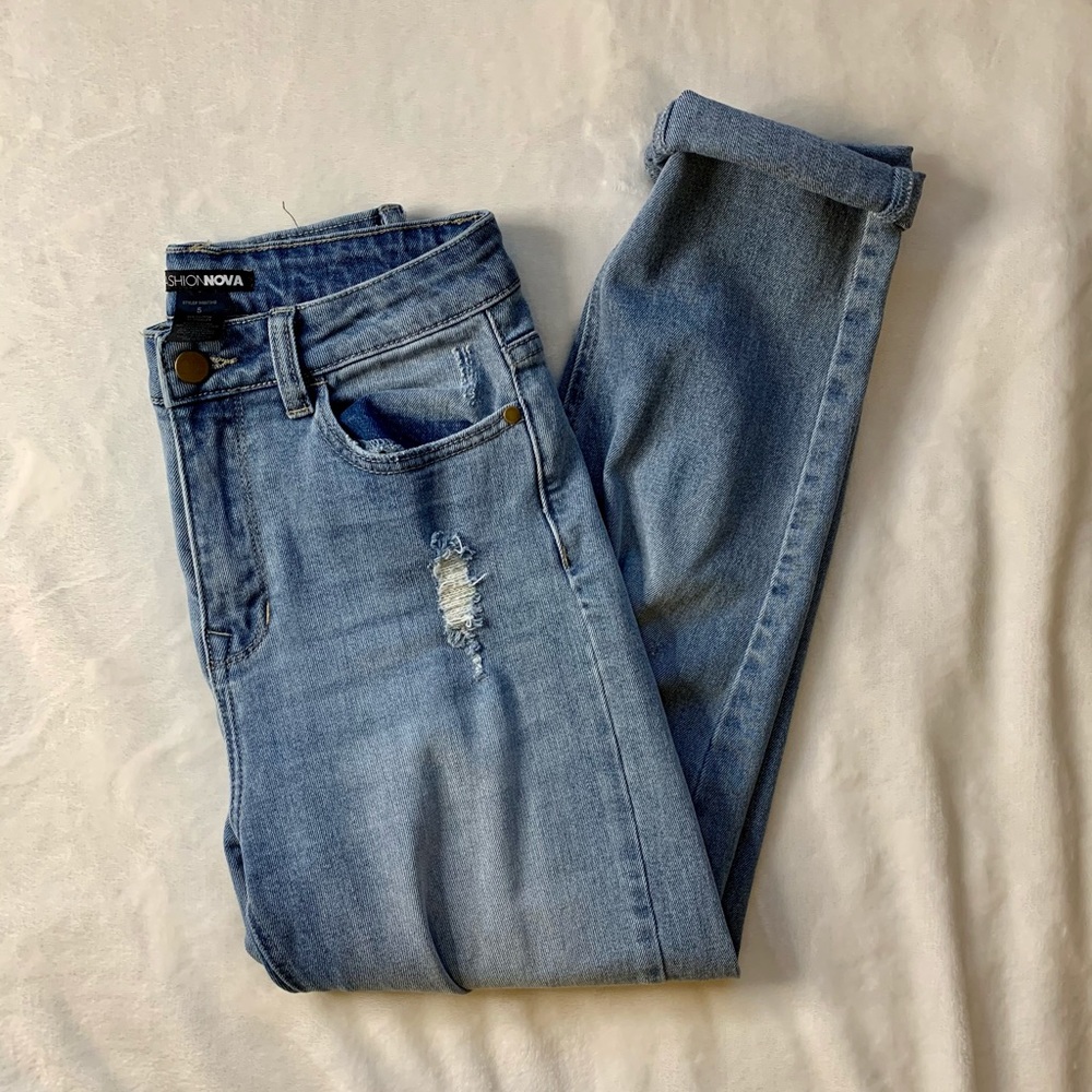 Fashion Nova Boyfriend Jeans